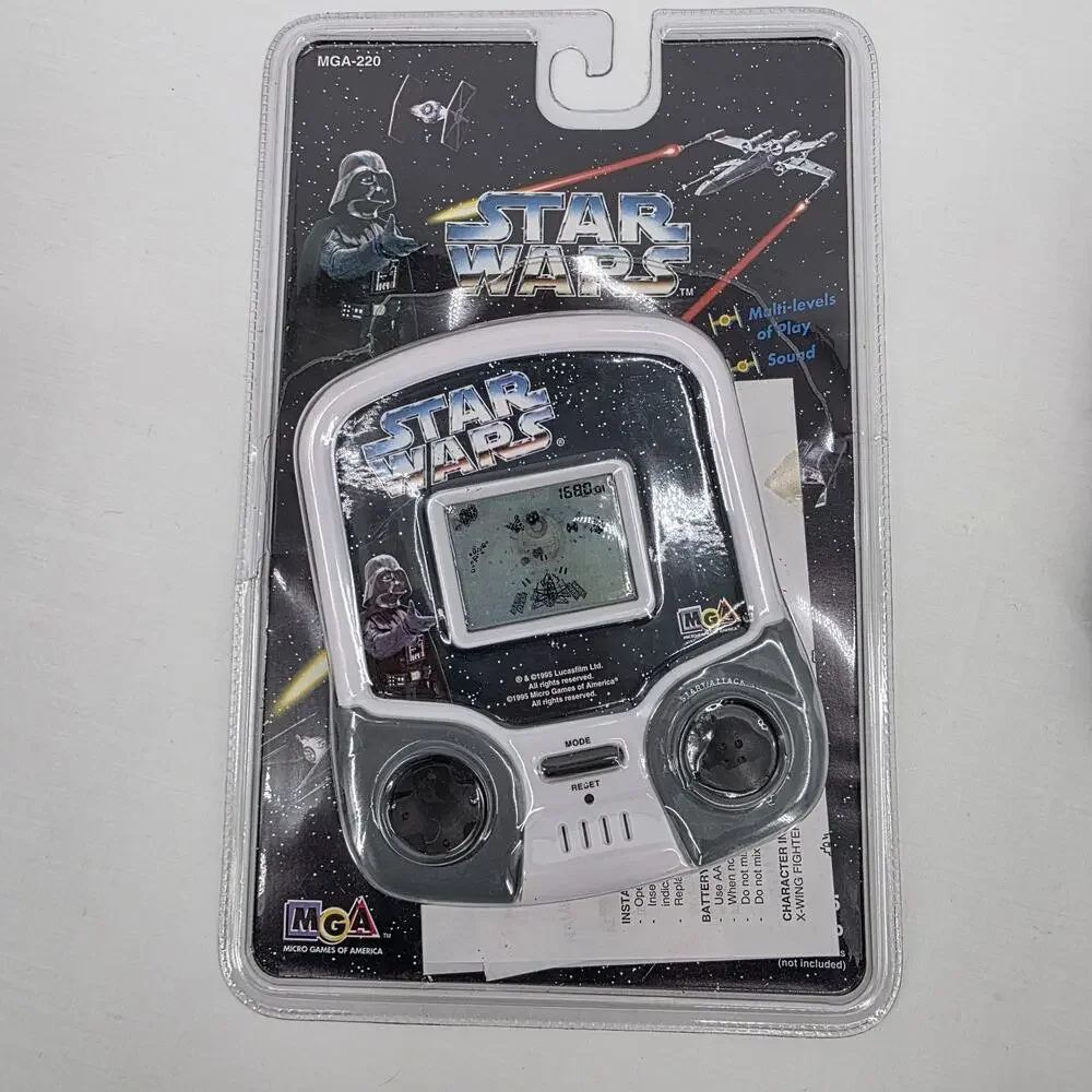 Star Wars LCD Handheld Electronic Game MGA Lot 3 ESB Return of the Jedi Tested